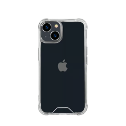 Picture of iPhone 15 case and 2 protective screens - Recycled plastic - Transparent