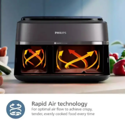 Picture of Philips NA351 Dual Basket Air Fryer